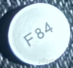 F84 ROUND WHITE - quetiapine 50 mg - aurobindo pharma limited